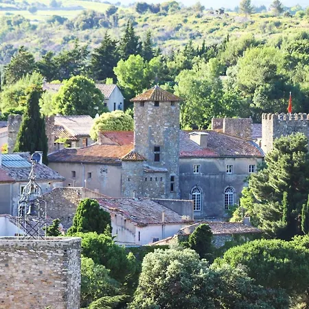 Hébergement de vacances Manoir Envoûtant Dans Le Village D'agel Avec Piscine Privée